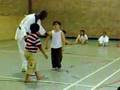 taekwondo kids uk (mac & hans first sparr)