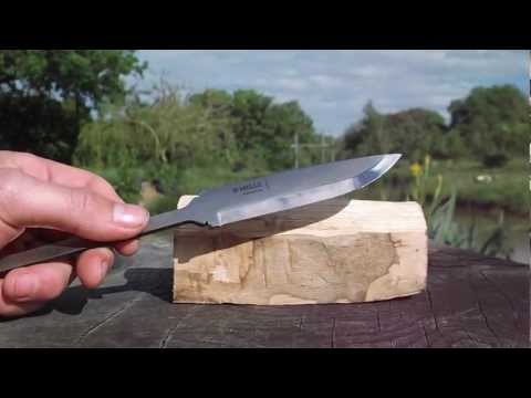 how to fasten a knife handle