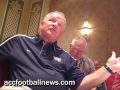 Wake Forest head football coach Jim Grobe at 2009 ACC Football Kickoff