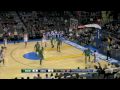 Jeff Green goes baseline for the nasty reverse jam (Celtics @ Thunder, Dec. 4 2009)