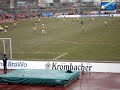 Eintracht Braunschweig vs Unterhachung : Torjubel zum 1:0 durch D. Kumbela