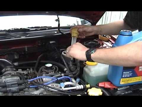 1995 Subaru Legacy L Outback – full DIY: brake fluid change
