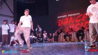 腾仔 vs Dokyun – Dance Vision vol 4 Popping Best 16