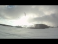 Ozone & Bego Snowkite on Matrix Soundtrack 2010 (gopro HD) - 02-24