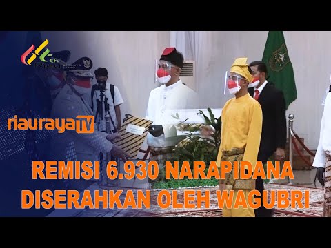 Narapidana Dari 16 Lapas/Rutan di Riau Mendapatkan Remisi Umum