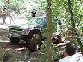 Badlands - Attica, IN; Randy on Orange Trail