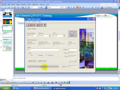 how to practice qtp online