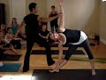 Duncan Wong Yogic Arts - triangle pose assist