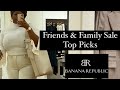 Banana Republic 50 Off Friends And Family