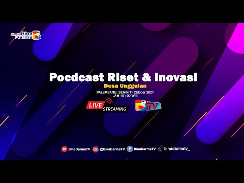 Podcast Riset & Inovasi “Terwujudnya Desa Maju, Rakyat Makmur Demi Indonesia Emas dengan Sistem Desa Pintar (SIDESPIN)"