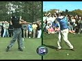 Woods vs. Singh SwingVision (Face On)