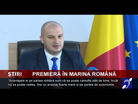 Prima dronă marină românească