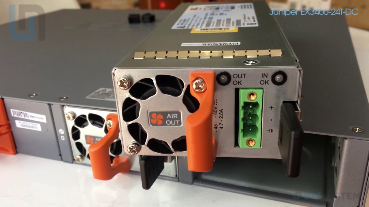 Video Clip Juniper EX3400-24T-DC