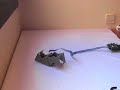 Minicube-1: Locomotion of a minimal configuration in 1D