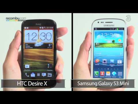 HTC Desire X VS Samsung Galaxy S3 Mini