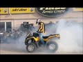 Turbo Can Am 800 Burnout