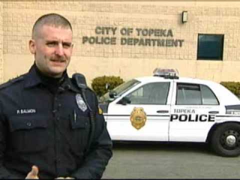 2008 Topeka Police Officer of the Year Credits K-9 Partner