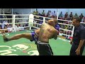 Muhsin Corbbrey vs. Dhennua (Thailand) at Bangla Boxing Stadium