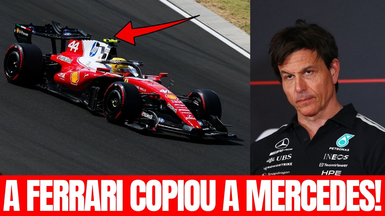 Ferrari copiou o truque da Mercedes? A corrida tecnológica de 2026 explodiu!