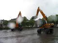 Henk Bousema danst met mobiele kranen Henk Bousema danst met mobiele kranen