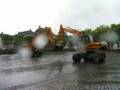 Henk Bousema danst met mobiele kranen