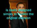Obama on Born-Alive Infants Protection bill