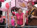 Dancing on a truck op roze zaterdag op de Grote Markt part 3