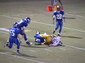 Troy Lieb senior year football highlights Pope John Paul II High School quarterback #7