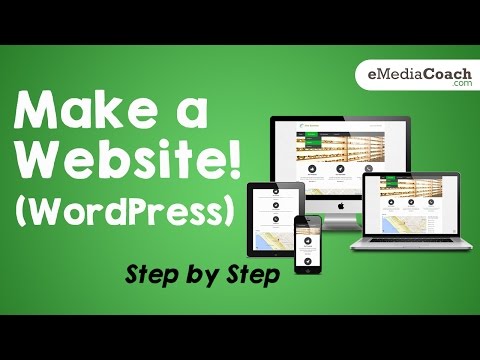 how to use wordpress to create a website