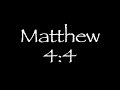 Matthew 4-4