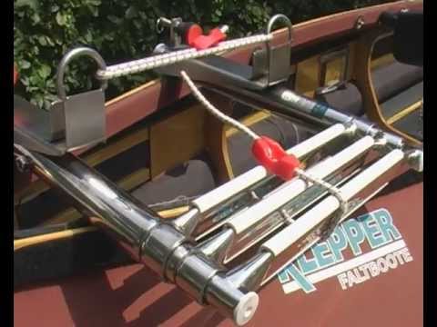 Einstiegshilfe, Badeleiter für Klepper Faltboote