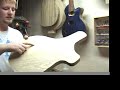 Carving the Top on an Electric Guitar Part4
