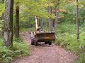 driving the new tractor for the first time!