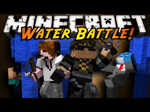 Minecraft Mini-Game : WATER BATTLE!