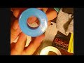 how to stretch your ears with PTFE/Teflon tape