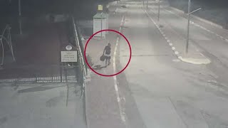 תיעוד: הצתת תחנת המשטרה ביישוב הדרוזי סאג’ור