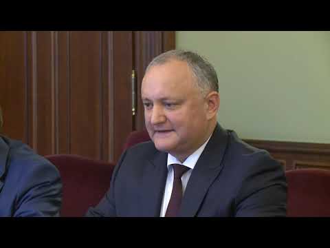 Игорь Додон провел встречу с Дмитрием Козаком