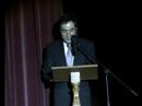 Antonio Montiel recitando un poema, homenaje a Pepe Marchena