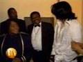 Michael Jackson and James Brown, Backstage at BET Awards