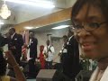 singing @ the mother's day gospel bowl in chicago