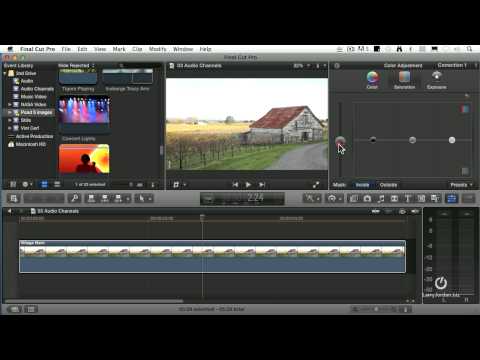 how to isolate a color in fcp