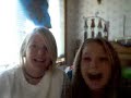 Brittany and Kalyn Laughing Brittany and Kalyn Laughing