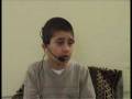 Young boy whose lineage goes back to Prophet Muhammad. Beautiful Masha Allah