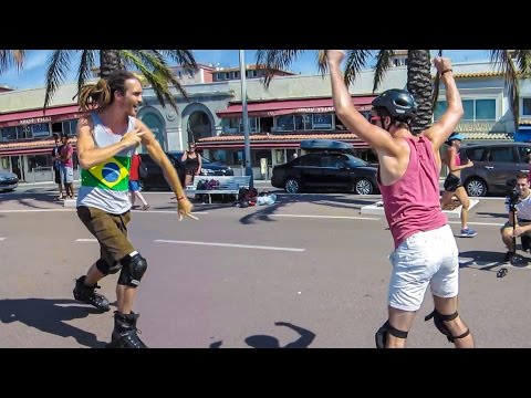 YOUTUBER ROLLERBLADE COMPETITION