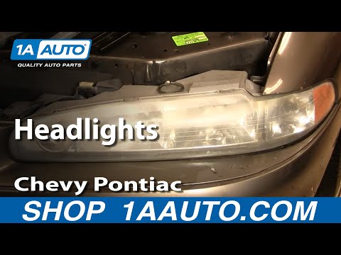 How To Fix Shaking vibrating Headlights Chevy Pontiac Buick Oldsmobile