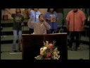 Rev. Brandon Nelson in worship