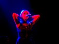 claudia brucken with andrew poppy perform 