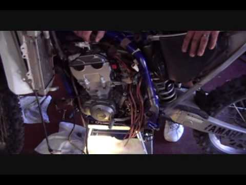 how to set timing on yz426f