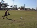 Lucas Esquivel Kicking at a pole Lucas Esquivel Kicking at a pole