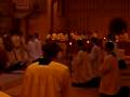 Benediction of the Blessed Sacrament at the International Seminary of Econe